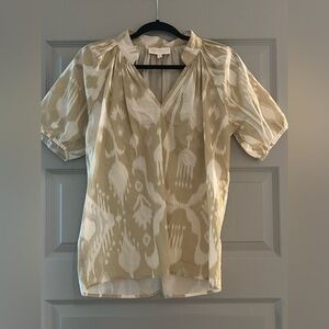 Sheridan French Ikat print blouse XS
